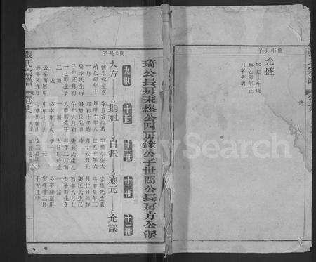 安徽张氏族谱-张氏宗谱 [残卷].pdf电子版插图