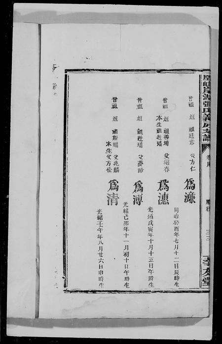 江西张氏族谱-凰歧岸湖张氏支谱 [3卷,首末各1卷].pdf电子版插图