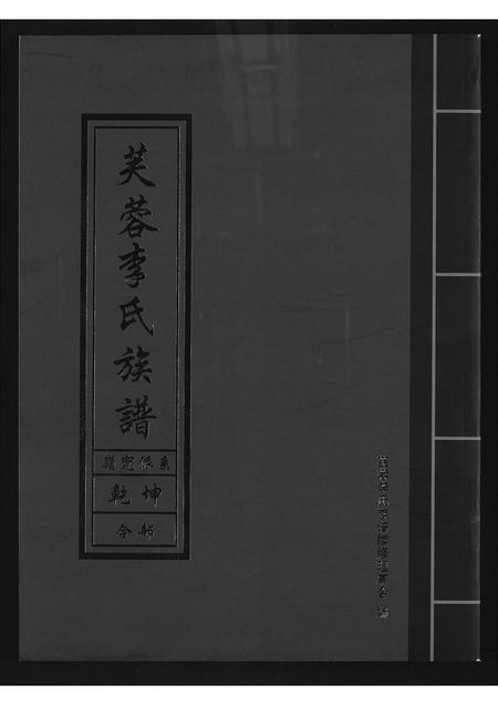 福建李氏族谱-芙蓉李氏族谱岭兜派系.pdf电子版插图 福建李氏族谱-芙蓉李氏族谱岭兜派系.pdf电子版插图