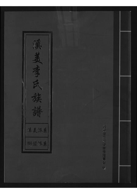 福建李氏族谱-芙蓉李氏族谱溪美派狮头派系.pdf电子版