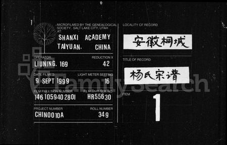安徽杨氏族谱-杨氏宗谱 [30卷首1卷].pdf电子版插图