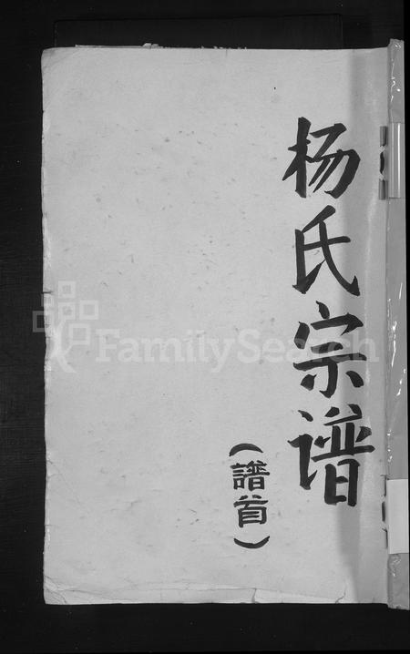 江西杨氏族谱-杨氏宗谱 [3卷].pdf电子版插图