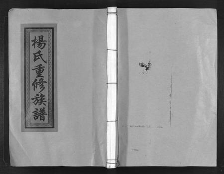 江西杨氏族谱-杨氏重修族谱[不分卷].pdf电子版插图