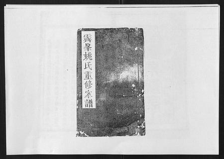 江西姚氏族谱-霁峰姚氏宗谱[不分卷].pdf电子版插图