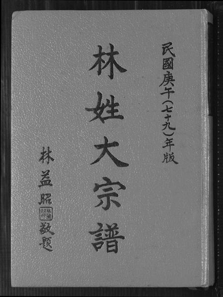 福建林氏族谱-林姓大宗谱.pdf电子版