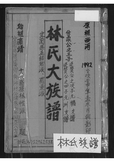 福建林氏族谱-林氏大族谱.pdf电子版插图 福建林氏族谱-林氏大族谱.pdf电子版插图