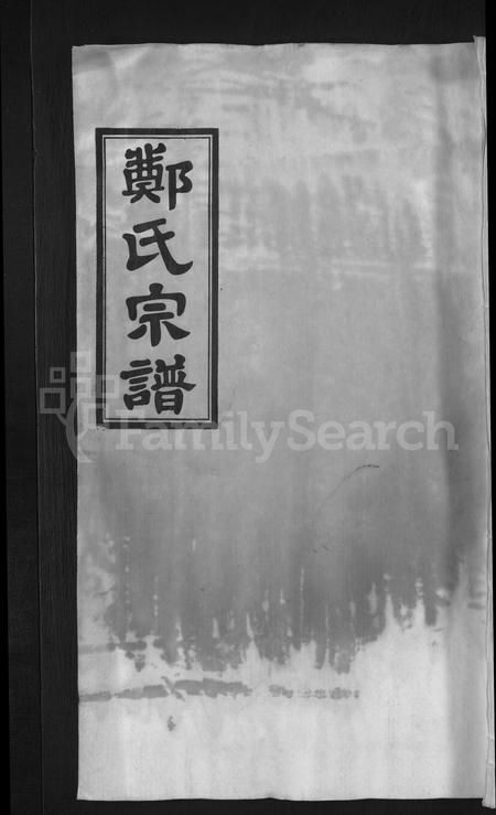 安徽郑氏族谱-郑氏宗谱 [21卷].pdf电子版插图