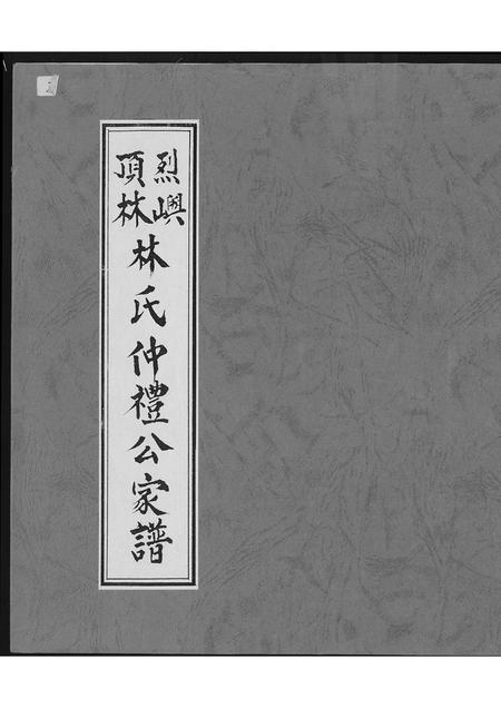 福建林氏族谱-烈屿顶林林氏仲礼公家谱.pdf电子版插图 福建林氏族谱-烈屿顶林林氏仲礼公家谱.pdf电子版插图