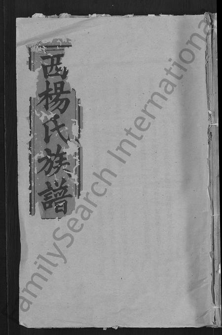 江西杨氏族谱-瑞金西门杨氏七修族谱 [不分卷].pdf电子版插图