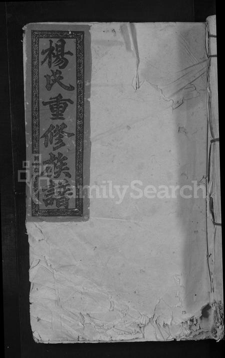 江西杨氏族谱-兴邑杨氏重修族谱 [以册代卷].pdf电子版插图