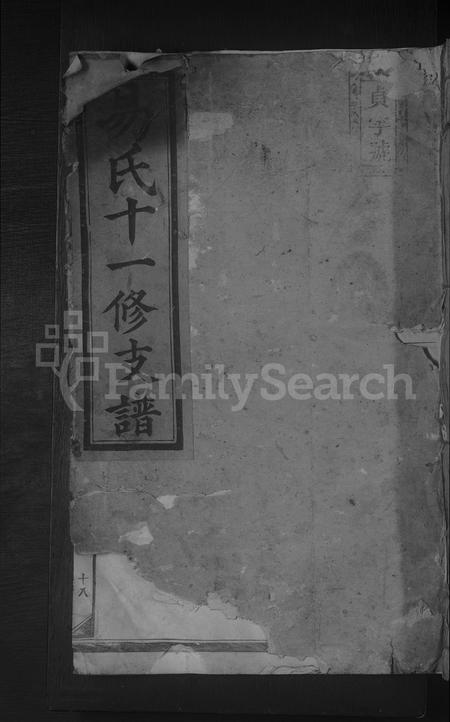 江西易氏族谱-易氏分支坐挪十一修族谱 [残卷].pdf电子版插图