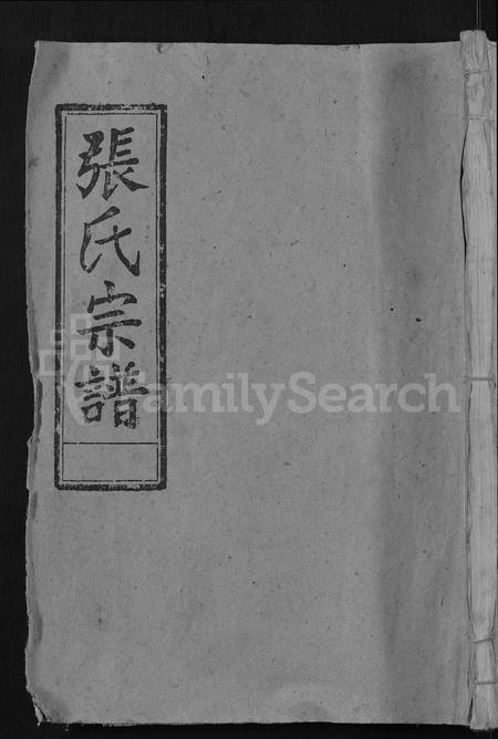 安徽张氏族谱-张氏宗谱 [4卷,及卷首].pdf电子版插图