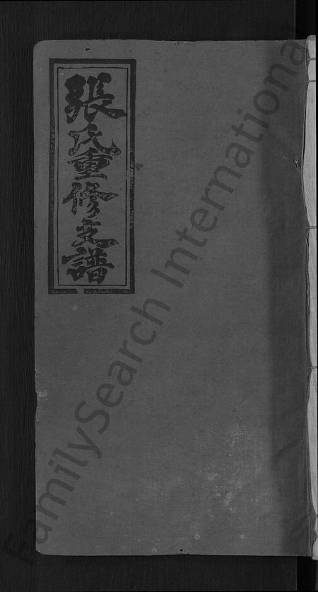 江西张氏族谱-张氏重修支谱 [4卷,含卷首].pdf电子版插图