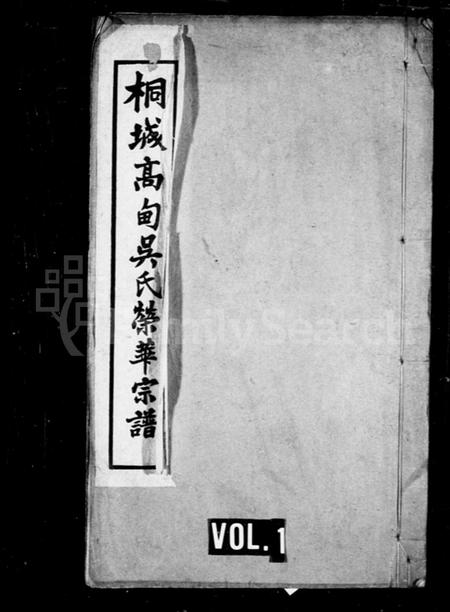 安徽吴氏族谱-桐城高甸吴氏荣华宗谱 [91卷].pdf电子版插图