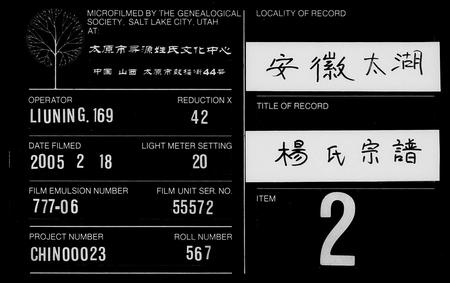 安徽杨氏族谱-杨氏宗谱 [19卷,首1卷].pdf电子版插图