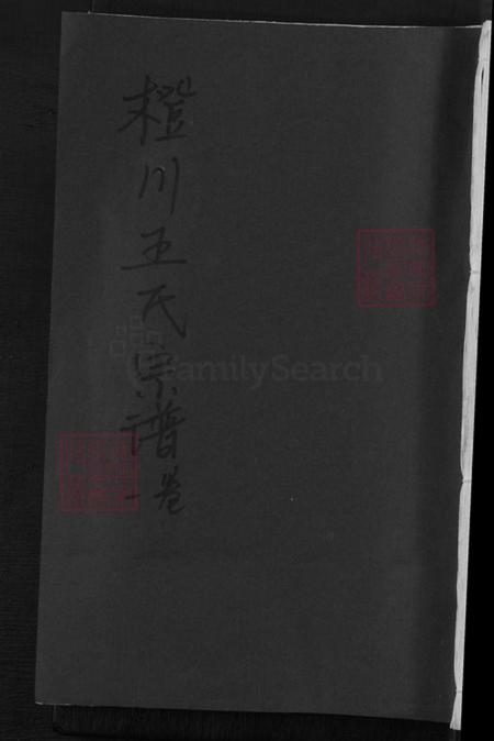 浙江省衢州王氏族谱-橙川王氏宗谱.pdf电子版插图 浙江省衢州王氏族谱-橙川王氏宗谱.pdf电子版插图