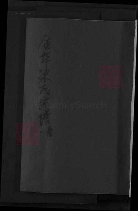 浙江省金华市梁氏族谱-金华梁氏宗谱.pdf电子版插图 浙江省金华市梁氏族谱-金华梁氏宗谱.pdf电子版插图