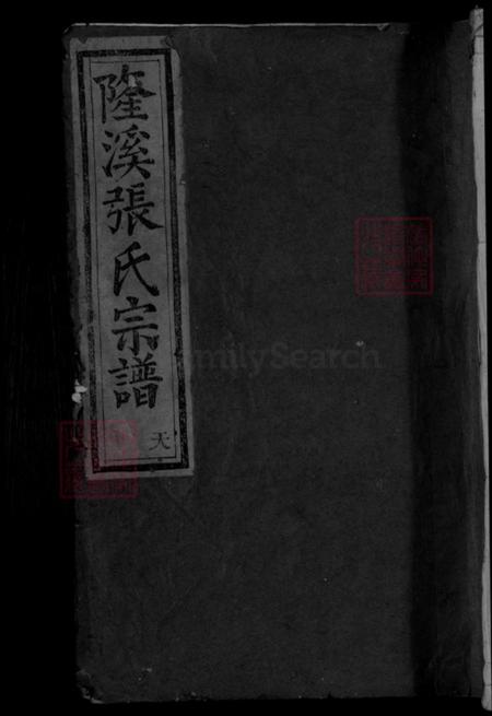 浙江省金华市张氏族谱-隆溪丽水张氏宗谱.pdf电子版