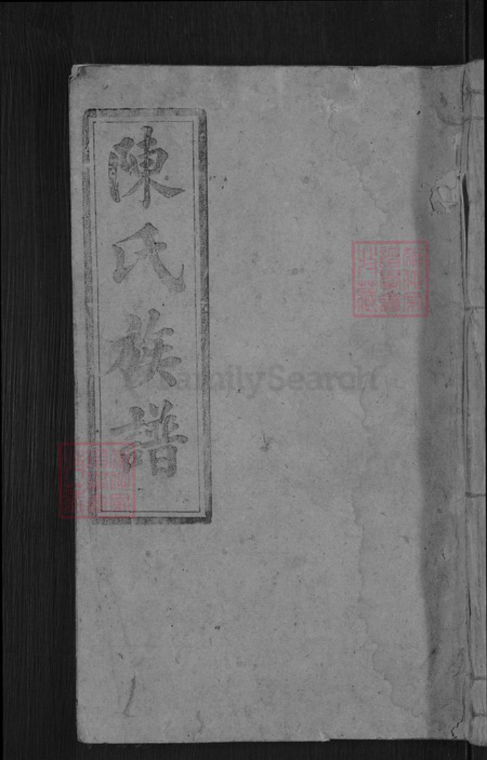 湖南省郴州市桂东县大塘镇陈氏颕川堂族谱-陈氏族谱.pdf电子版