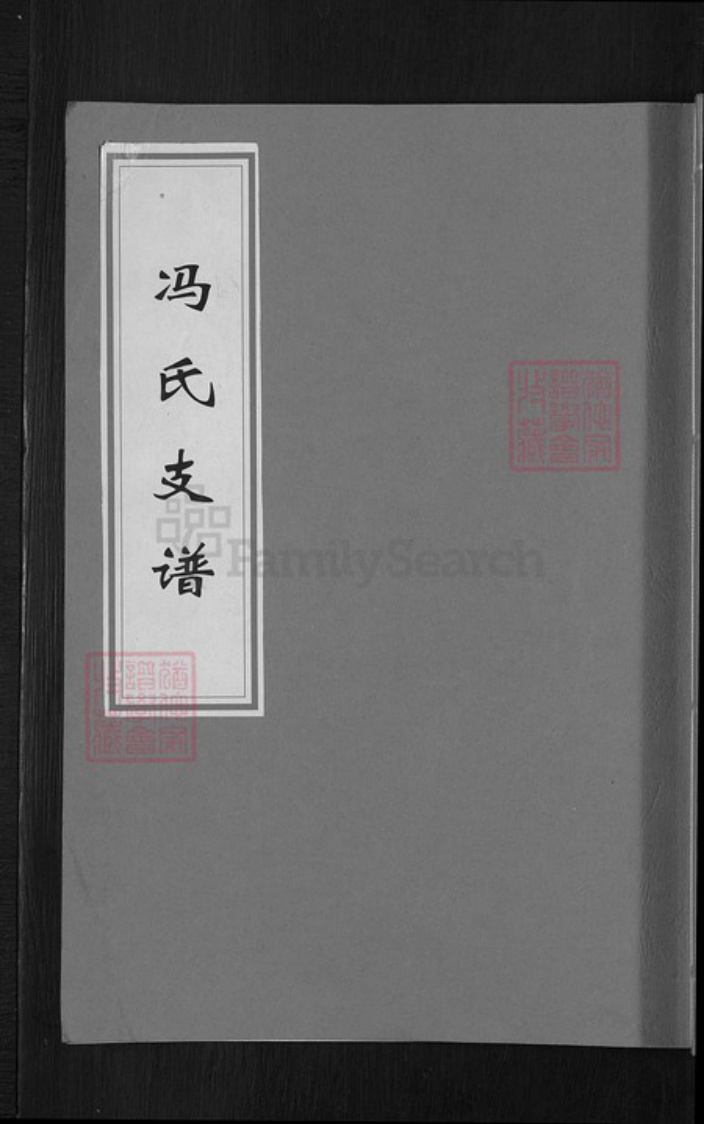 湖南省衡阳市衡南县廖田镇冯氏始平堂族谱-冯氏支谱.pdf电子版插图 湖南省衡阳市衡南县廖田镇冯氏始平堂族谱-冯氏支谱.pdf电子版插图
