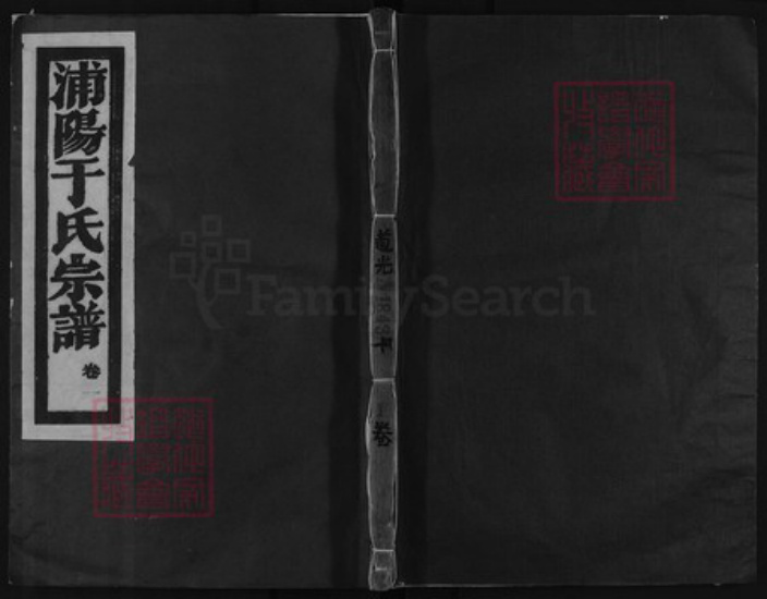 浙江省金华市浦江县岩头镇于氏族谱-浦阳于氏宗谱.pdf电子版