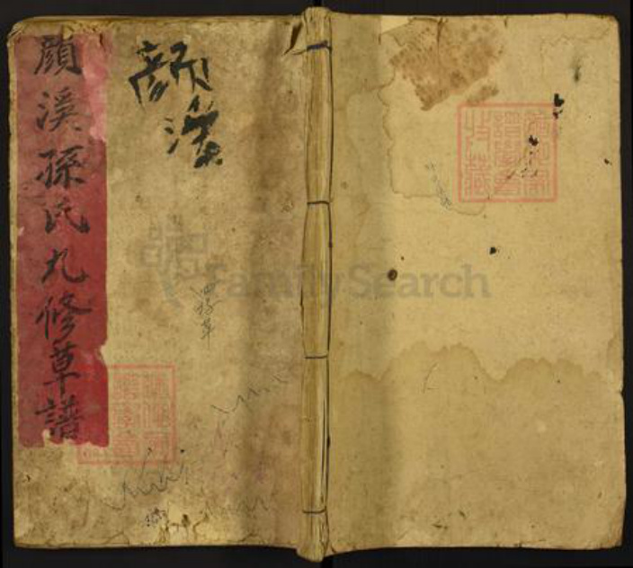 湖南省怀化市洪江市大崇乡孙氏族谱-颜溪崇乡孙氏九修草谱.pdf电子版