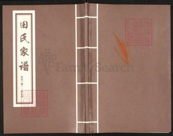 河南省郑州市中牟县田氏族谱-田氏家谱.pdf电子版插图 河南省郑州市中牟县田氏族谱-田氏家谱.pdf电子版插图