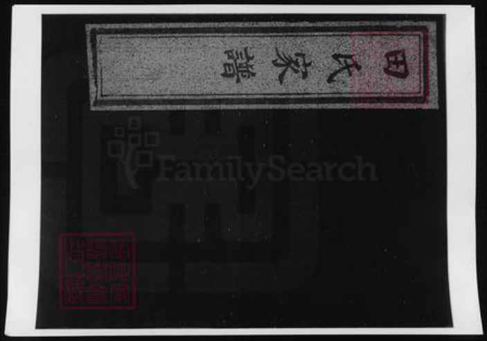 河南省开封市开封田氏族谱-田氏家谱.pdf电子版