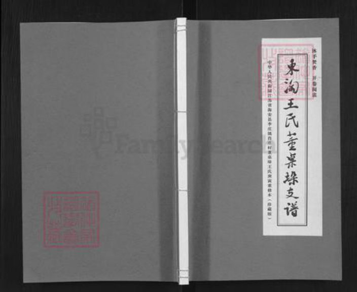 江苏省南通市海安市曲塘镇王氏乐学堂族谱-东淘王氏董桌垛支谱.pdf电子版