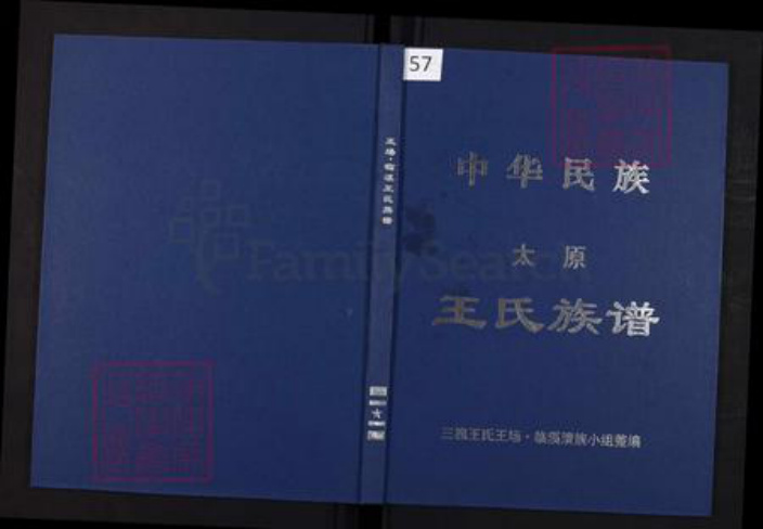 重庆市石砫土家族自治县王氏族谱-中华民族太原王氏族谱.pdf电子版