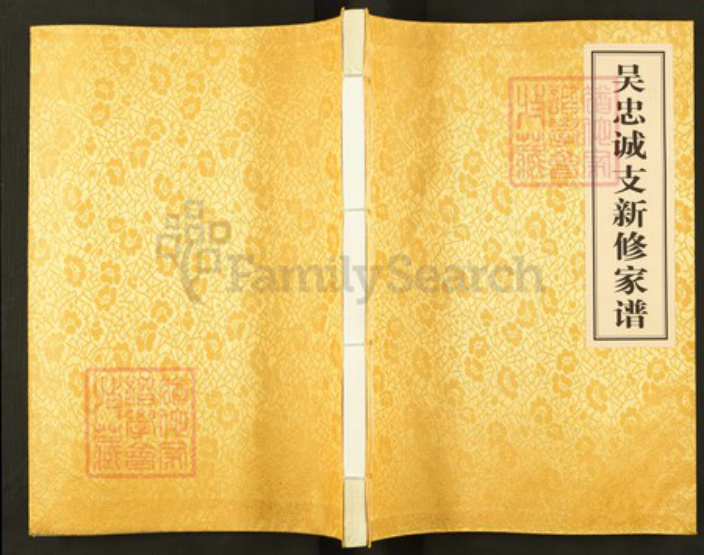 河南省信阳市河南省信阳市息县东岳镇吴；吴氏族谱-吴忠诚支新修家谱.pdf电子版