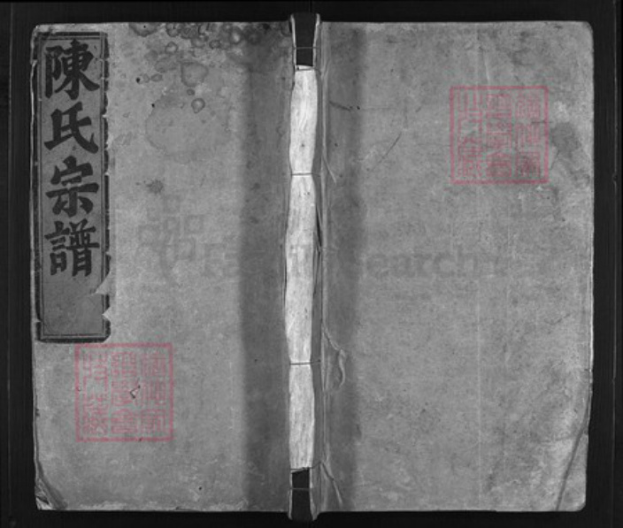 浙江省陈氏族谱-颍川郡陈氏宗谱 [不分卷].pdf电子版