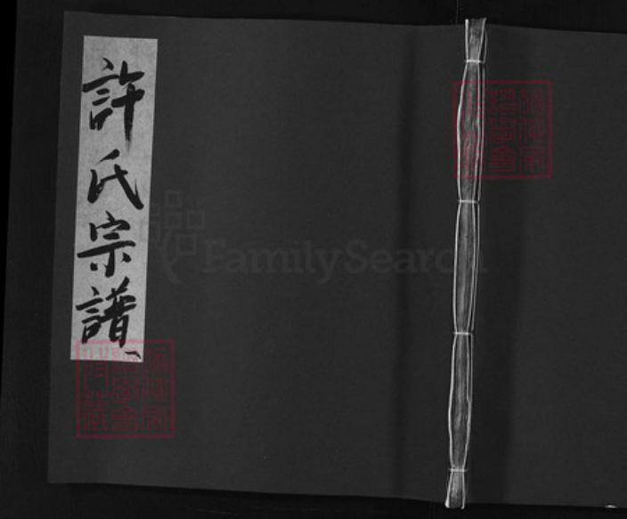 安徽省黄山市歙县许氏族谱-许氏宗谱 [残卷不分卷].pdf电子版