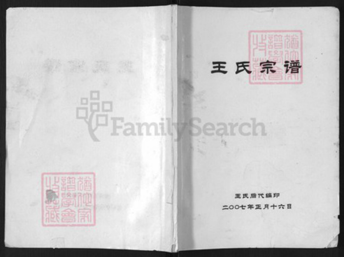 河南省南阳市淅川县王氏族谱-王氏宗谱.pdf电子版插图 河南省南阳市淅川县王氏族谱-王氏宗谱.pdf电子版插图