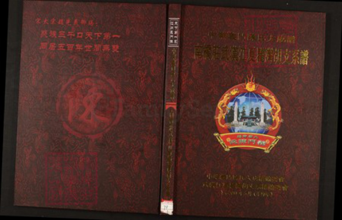 湖北省武汉市陈氏族谱-中华义门陈氏大成谱南桥庄武汉江夏瞿湾胡支系谱.pdf电子版