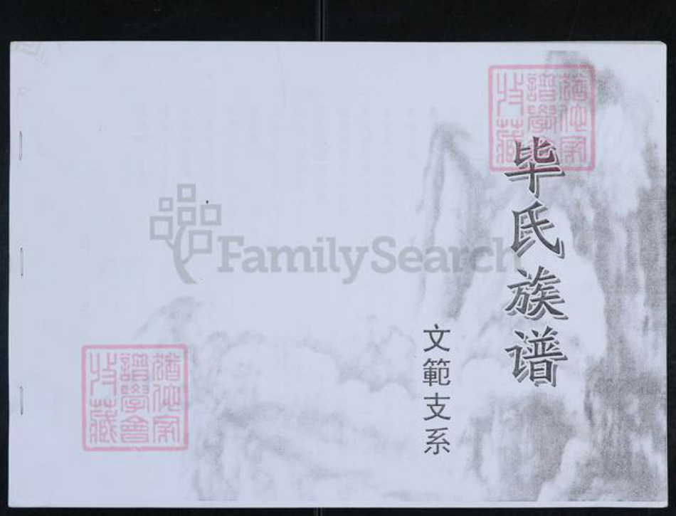 山东省东营市利津县毕氏族谱-毕氏族谱.文范支系.pdf电子版