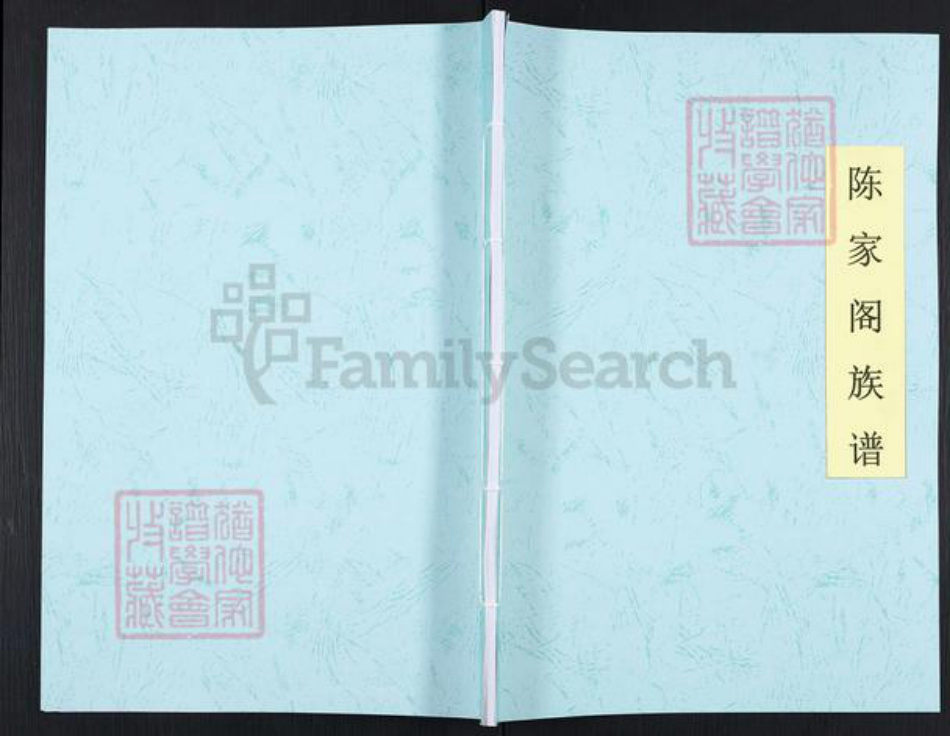 贵州省铜仁市石阡县白沙镇陈氏族谱-陈家阁族谱.pdf电子版