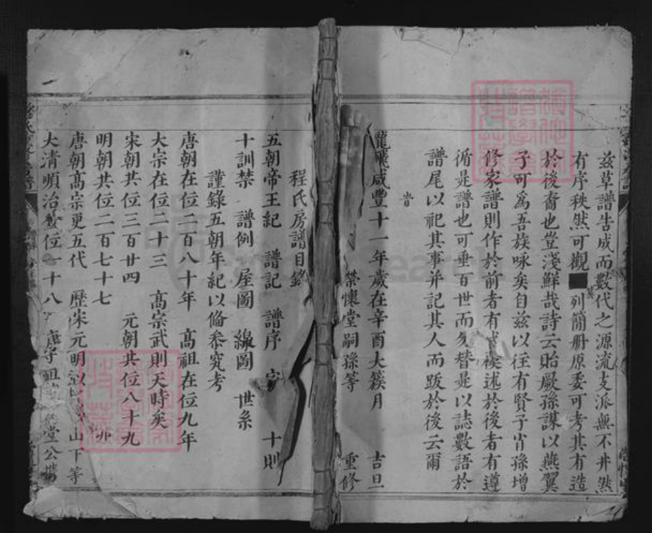 江西省赣州市兴国县程氏荣怀堂族谱-潋水程氏房谱.pdf电子版