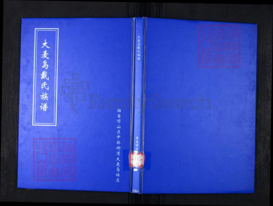 山东省青岛市崂山区戴氏族谱-大麦岛戴氏族谱.pdf电子版