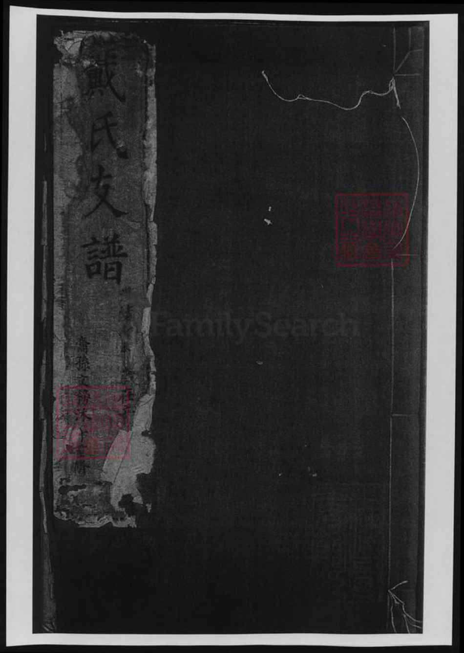 安徽省宣城市绩溪县戴氏族谱-戴氏支谱.pdf电子版插图 安徽省宣城市绩溪县戴氏族谱-戴氏支谱.pdf电子版插图