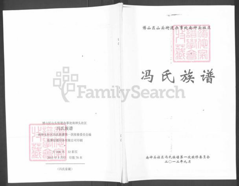 山东省淄博市博山区冯氏富厚堂族谱-冯氏族谱.pdf电子版插图 山东省淄博市博山区冯氏富厚堂族谱-冯氏族谱.pdf电子版插图