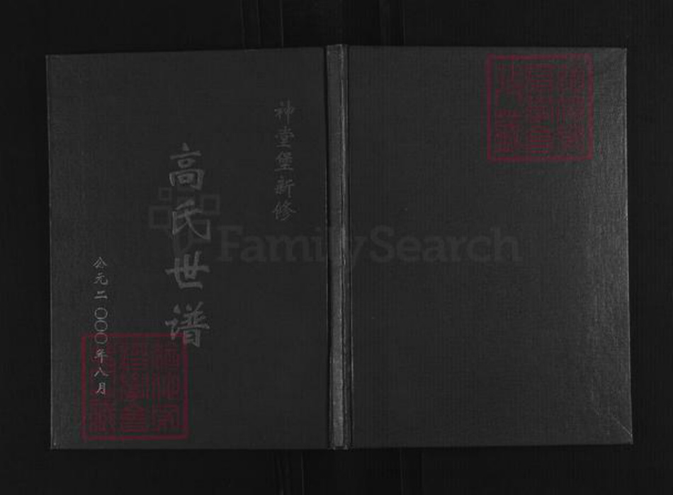 山西省忻州市繁峙县高氏族谱-高氏世谱.pdf电子版