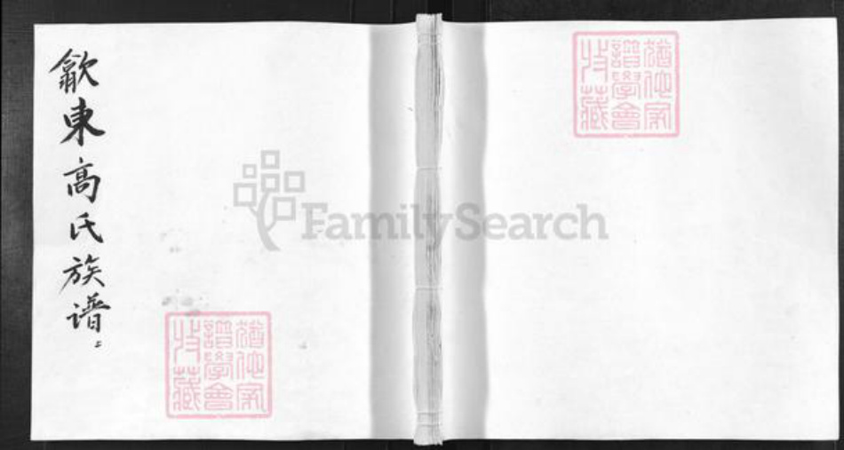 安徽省宣城市绩溪县高氏敦序堂族谱-歙东高氏族谱.pdf电子版