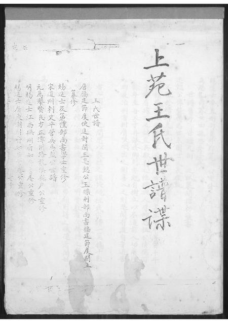 福建王氏族谱-上苑王氏世谱谍.pdf电子版插图 福建王氏族谱-上苑王氏世谱谍.pdf电子版插图