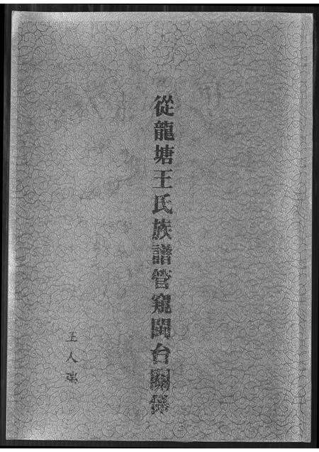 福建王氏族谱-从龙塘王氏族谱管窥闽台关系.pdf电子版插图