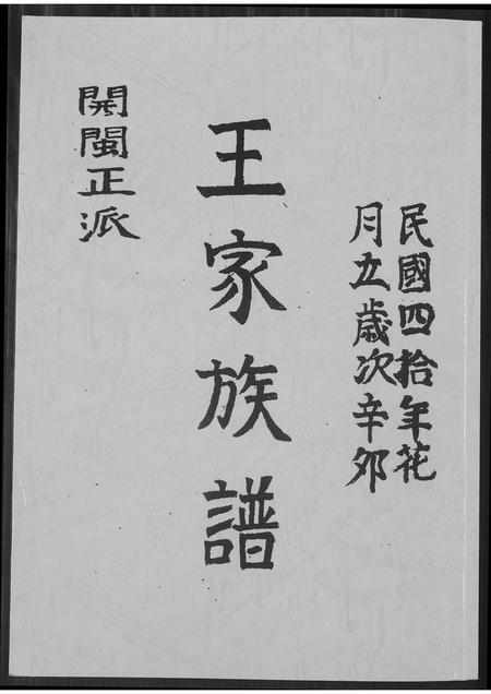 福建王氏族谱-王家族谱.pdf电子版插图