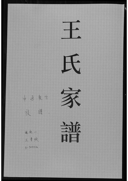 福建王氏族谱-王氏家谱.pdf电子版插图