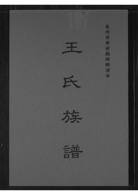 福建王氏族谱-王氏族谱.pdf电子版插图