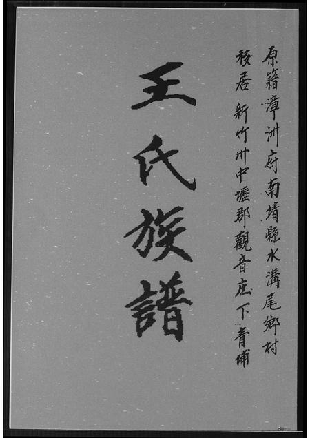 福建王氏族谱-王氏族谱.pdf电子版插图