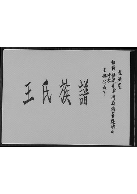 福建王氏族谱-王氏族谱.pdf电子版插图